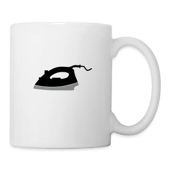 Bügeleisen - Tasse - Weiß - Rechts