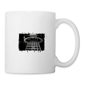 Acoustic guitar - Mug - white - Right