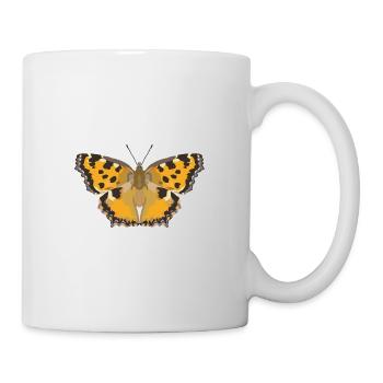 Papillons : Le Grand Renard - Mug blanc - blanc - Droite