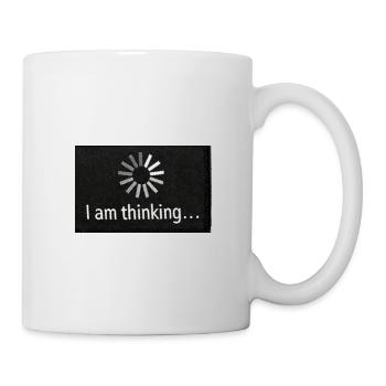 Gedankenpause Sonnenrad - Tasse - Weiß - Rechts