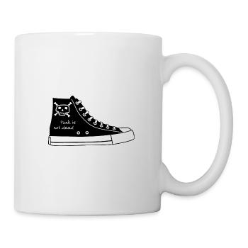 Punk Rock Schuhe - Tasse - Weiß - Rechts