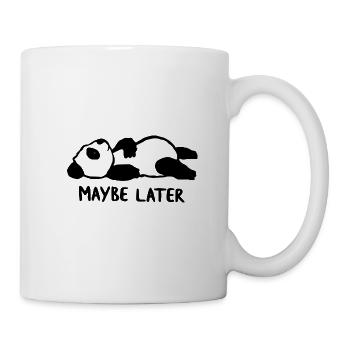Maybe later Teddy - Tasse - Weiß - Rechts
