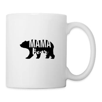 Mama Bear Geschenk Mama Mutter Muttertag Tochter S - Tasse - Weiß - Rechts