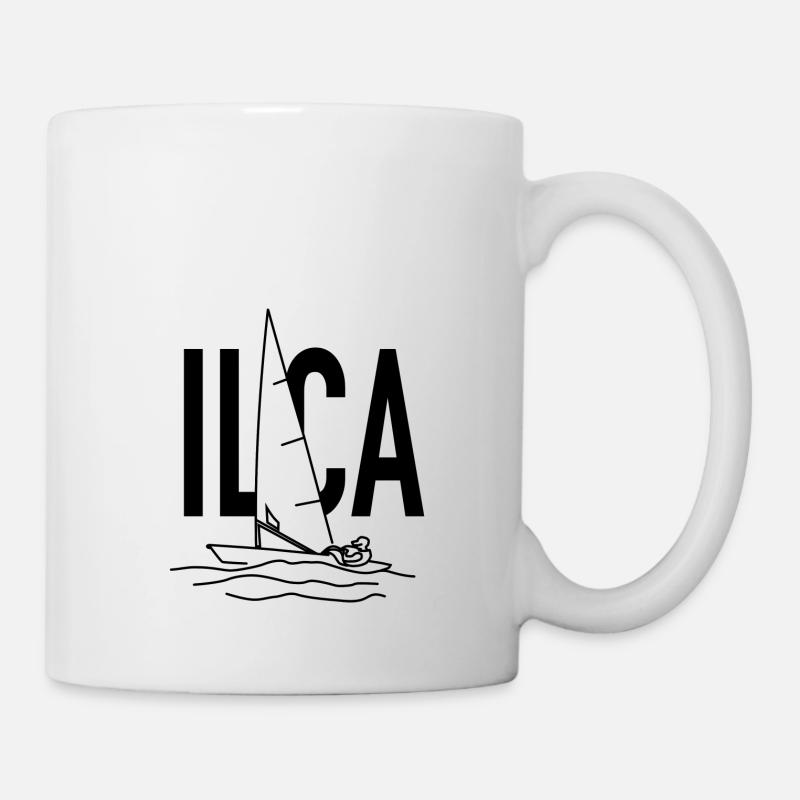 ILCA-Laser - Tasse - Weiß