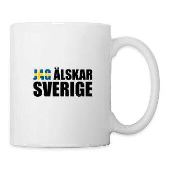 JAG ALSKAR SVERIGE - Mug - white - Right