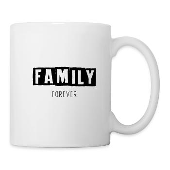 Family forever - Mug blanc - blanc - Droite