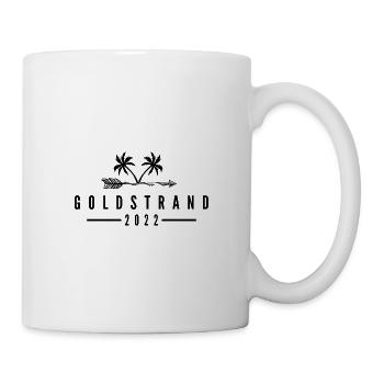 Goldstrand 2022 - Tasse - Weiß - Rechts