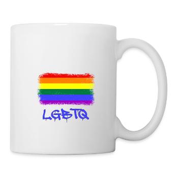 LGBTQ - Tasse - Weiß - Rechts