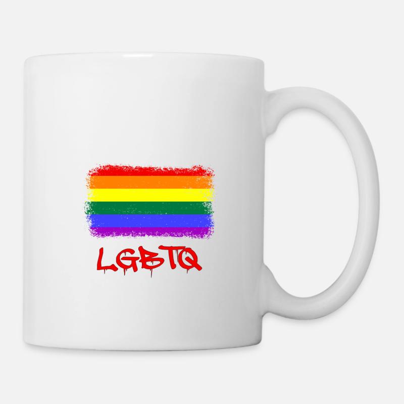 lgbtq, pride month - Tasse - Weiß