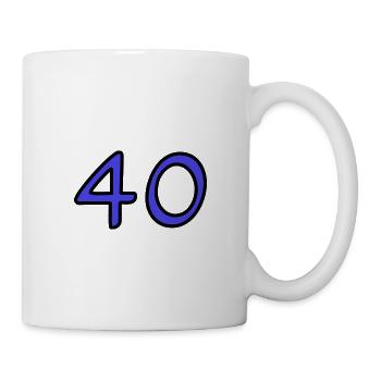 ANNIVERSARY. HAPPY BIRTHDAY. HAPPY BIRTHDAY. - Mug - white - Right