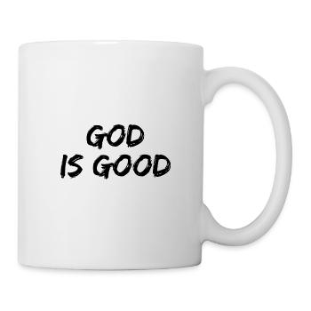 God Is Good - Christian Sayings - Mug - white - Right