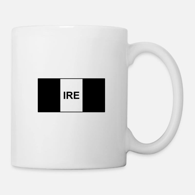 Ireland / Irish Tactical Flag - IRE - Mug - white
