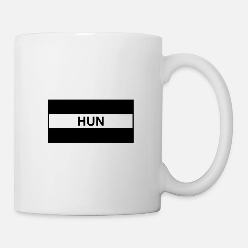 Drapeau tactique de la Hongrie - HUN - Mug blanc - blanc
