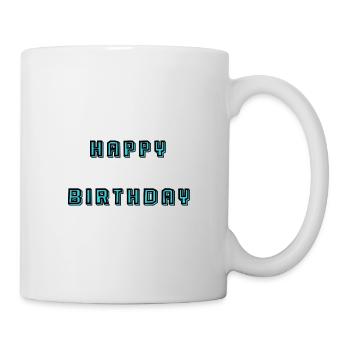ALLES GUTE ZUM GEBURTSTAG. JAHRESTAG - Tasse - Weiß - Rechts