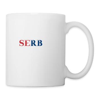 Serbie Idée cadeau Drapeau serbe Serbie - Mug blanc - blanc - Droite
