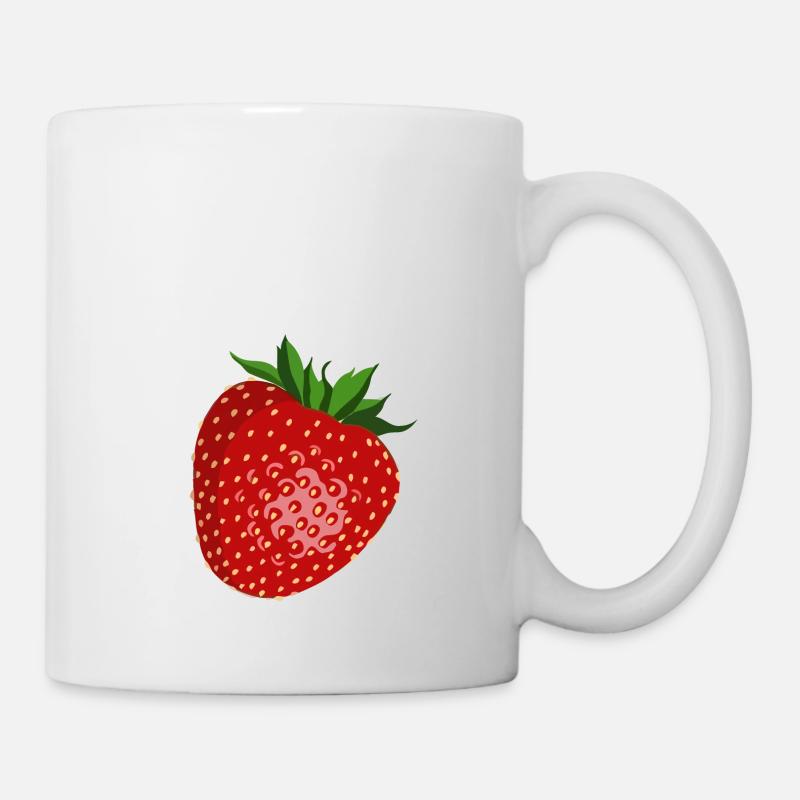 Strawberry fruit summer - Mug - white