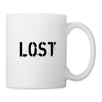 LOST - Mug blanc - blanc - Droite