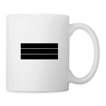 simple geometry motif - Mug - white - Right