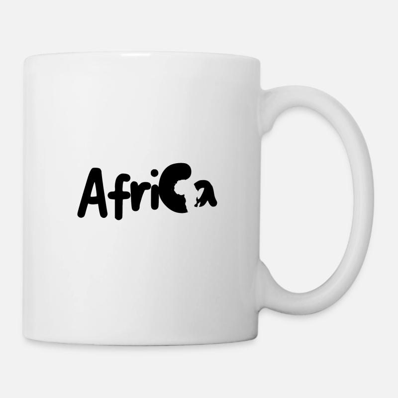 Afrique - Mug blanc - blanc
