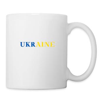 Ukraine Ukrainian Flag Gift Idea - Mug - white - Right