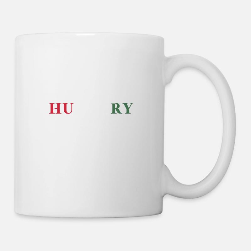 Hungary Geschenkidee Ungarn ungarische Flagge - Tasse - Weiß