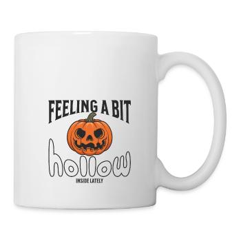 Sensation de creux à l’intérieur - Mug blanc - blanc - Droite