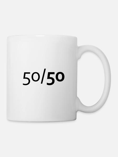 Ausgeglichenheit und Gleichgewicht - Tasse - Weiß