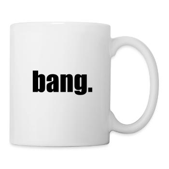 Concevez "bang". - Mug blanc - blanc - Droite