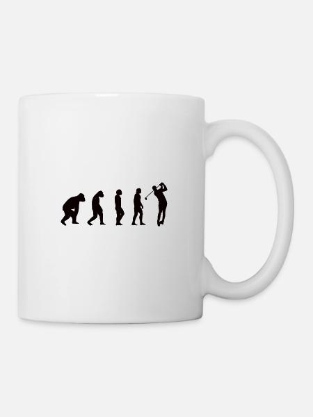 Golf Golf Evolution Balle de Golf - Mug blanc - blanc