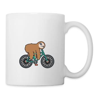 Sloth E-Bike Bicycle Pedelec Saying Funny Bike - Mug - white - Right