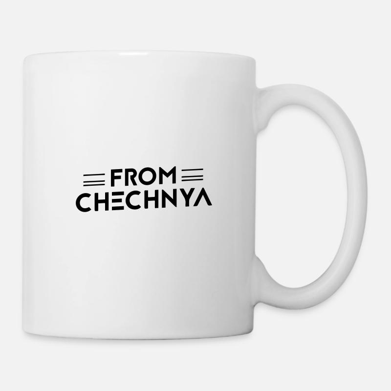 From Chechnya - Tasse - Weiß