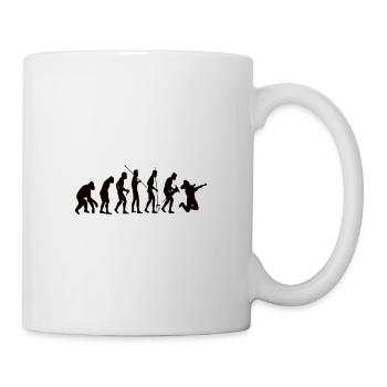 Guitar Evolution Music Guitarist Guitarist - Mug - white - Right