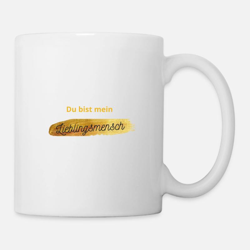 Lieblingsmensch - Tasse - Weiß