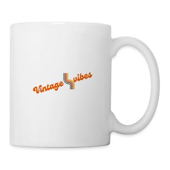 Vintage Vibes - Tasse - Weiß - Rechts