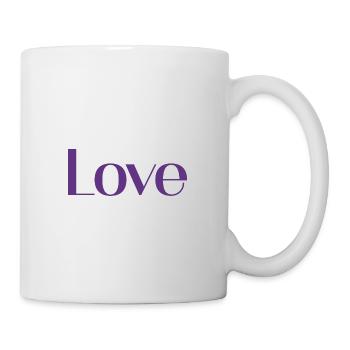I LOVE YOU. LOVE. COUPLE. JUST MARRIED. bachelorette party. LOVE - Mug - white - Right