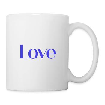 ICH LIEBE DICH. LIEBE. PAAR. ICH HABE GERADE GEHEIRATET. Junggesellinnenabschied - Tasse - Weiß - Rechts