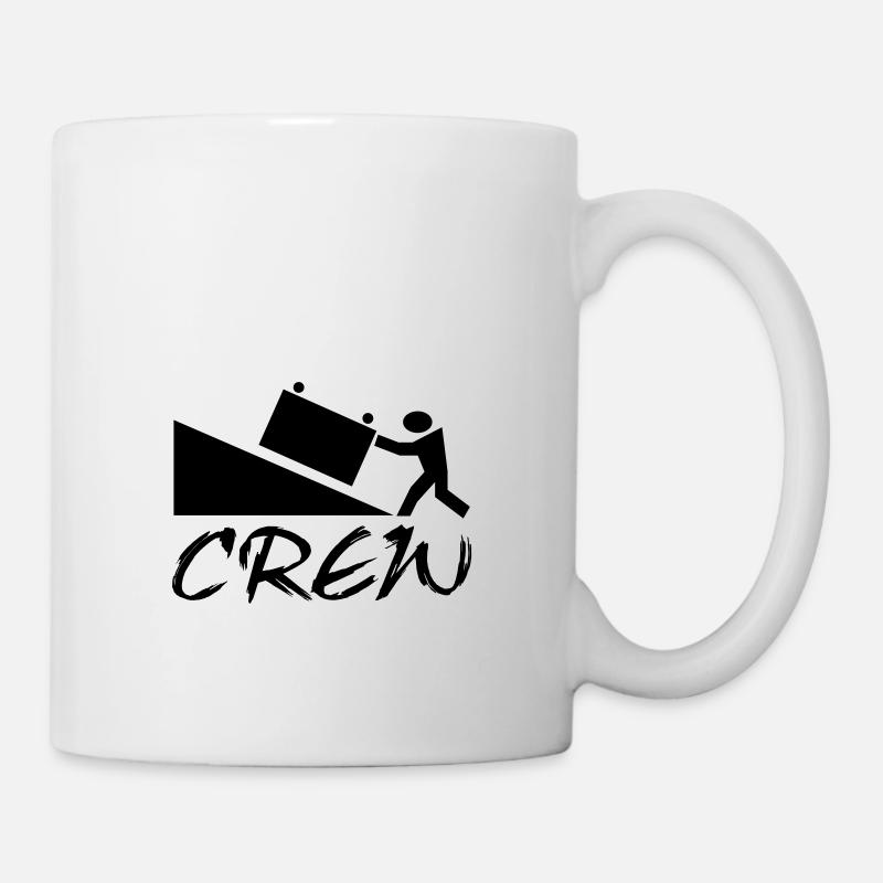 crew - Tasse - Weiß