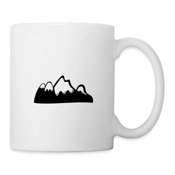 Mountains Mountain Mountains 07 - Mug - white - Right