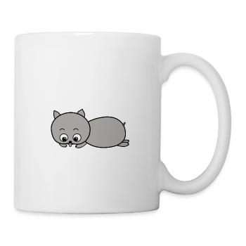 Chien - Mug blanc - blanc - Droite