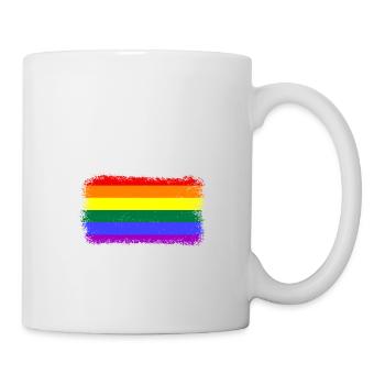 LGBTQ - Tasse - Weiß - Rechts