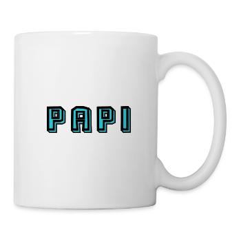 BONNE FÊTE PAPA. PAPA. FÊTE DES PÈRES. PÈRE - Mug blanc - blanc - Droite
