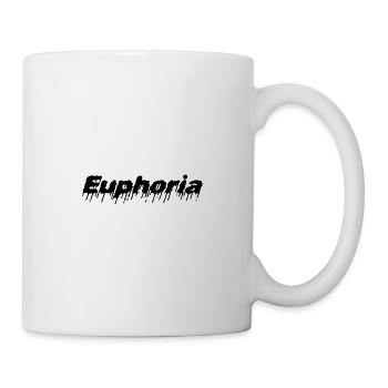 Abstraktes Graffiti-Design mit Freestyle-Charakter - Tasse - Weiß - Rechts