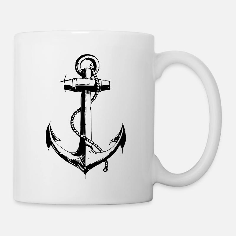 Ahoy - Tasse - Weiß