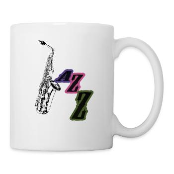 Jazz - Mug blanc - blanc - Droite