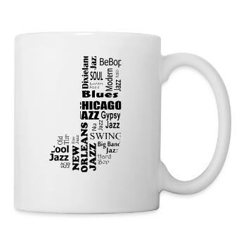 Jazz - Tasse - Weiß - Rechts