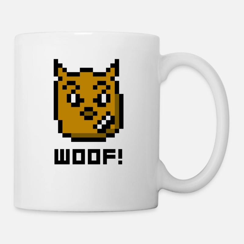 WOOF! - Mug - white