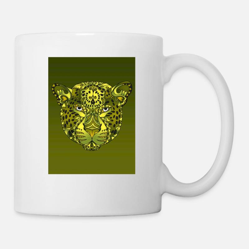Tigresse - Mug blanc - blanc