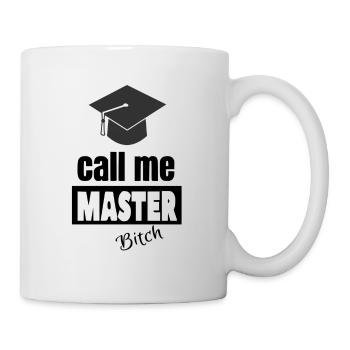 Graduation master - Mug - white - Right