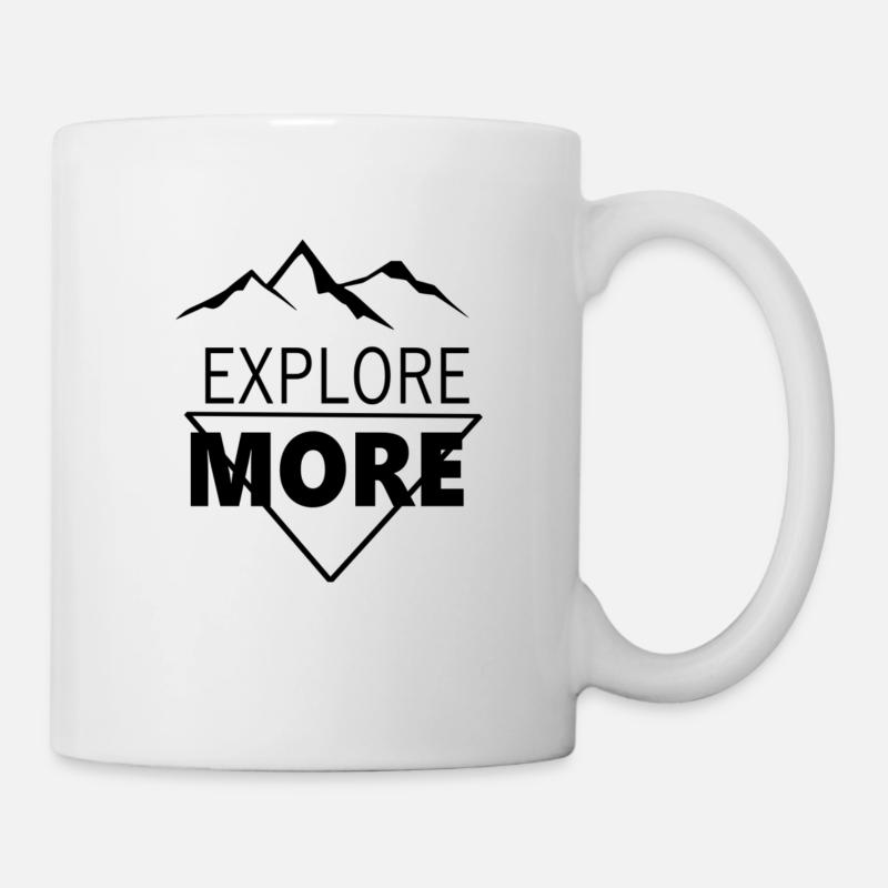 Explore more - Mug - white