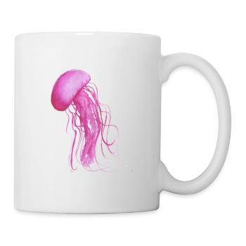 Pink medusa - Mug - white - Right